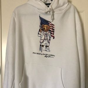 Polo Bear Fleece Hoodie